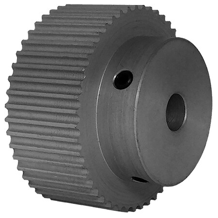 B&B Manufacturing 48-3P15-6A4, Timing Pulley, Aluminum, Clear Anodized, 48-3P15-6A4